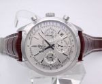 Fake Breitling Watches For Sale - Breitling Transocean White Chronograph Dial Leather Watch